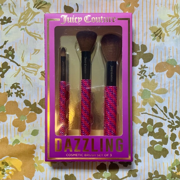 NWT JUICY COUTURE BRUSH SET - Picture 5 of 5